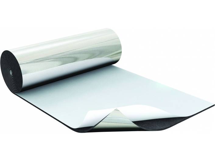 ARMAFLEX CLASS 0 INSULATION SHEETS C/W ONE SIDE SELF ADHESIVE & ONE SIDE ALUMINIUM FOIL
